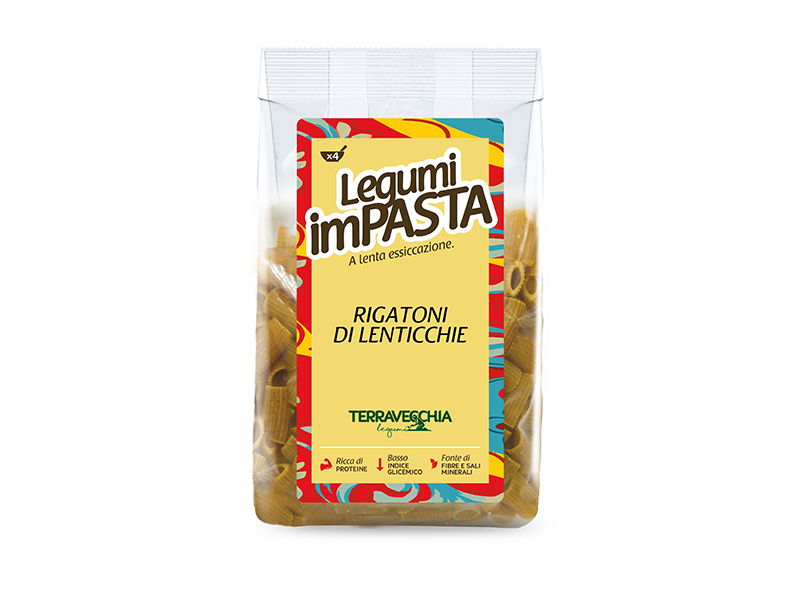 RIGATONI DI LENTICCHIE